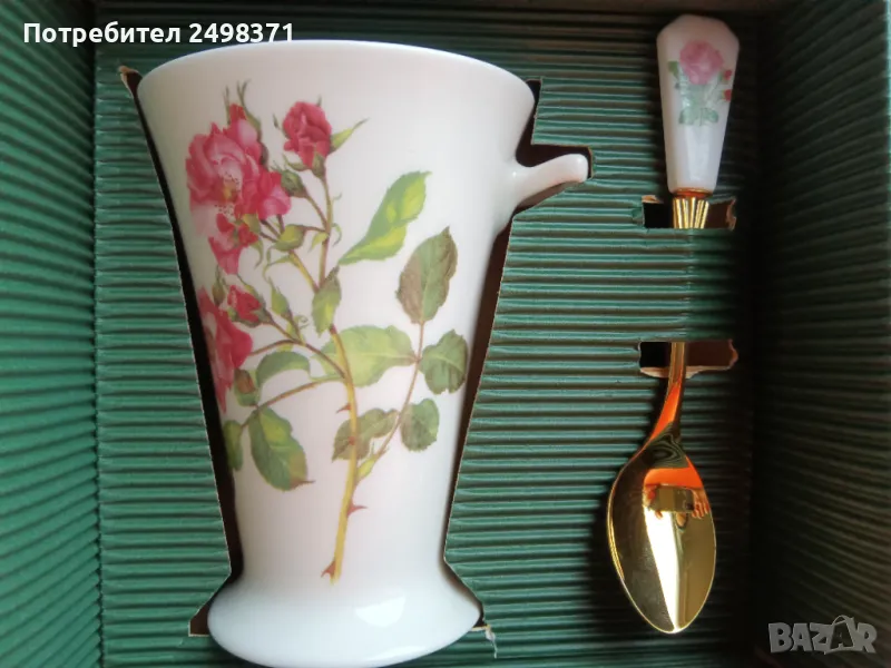 Чаши за ЧАЙ - нови в перфектно състояние - чудесен КОЛЕДЕН подарък, снимка 1