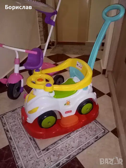 Детска триколка и количка , снимка 1