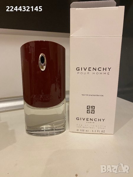givenchy pour homme 100ml EDT Tester , снимка 1