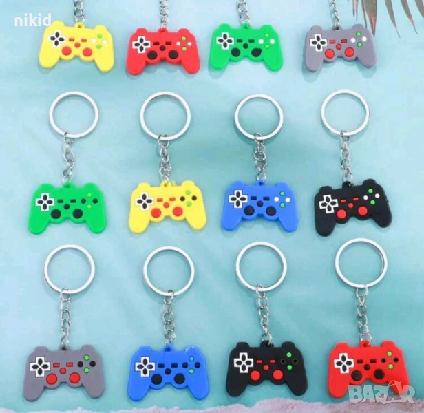 Джойстик контролер гумиран силиконов ключодържател, снимка 1