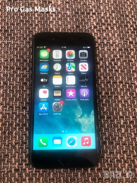 iphone 7 32GB Black Перфектен само за 220 лв Бартер + зарядно и USB Отключен към всички оператори. Н, снимка 1