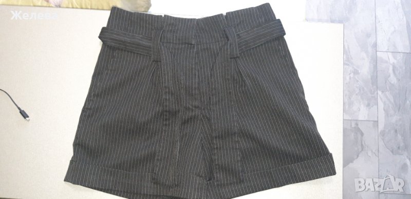 Дамски къси панталони с висока талия, снимка 1