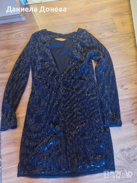 Дамска рокля с пайети, снимка 1