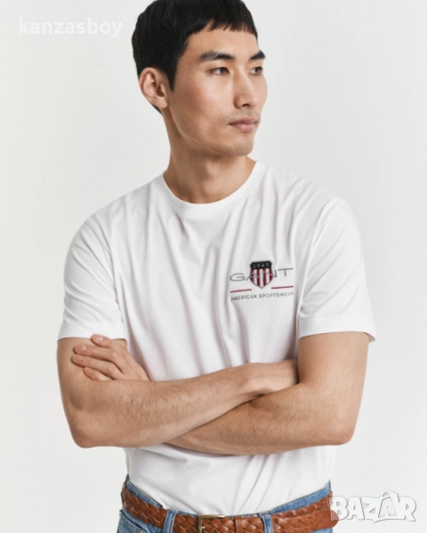 gant - страхотна мъжка тениска XL, снимка 1