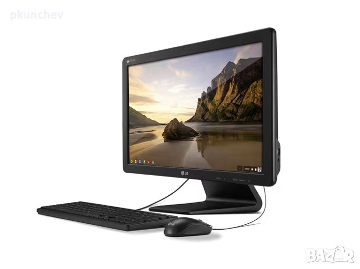 LG Chromebase 22CV241-B Персонален компютър Всичко в едно ChromeOS Wi-Fi 4, снимка 1