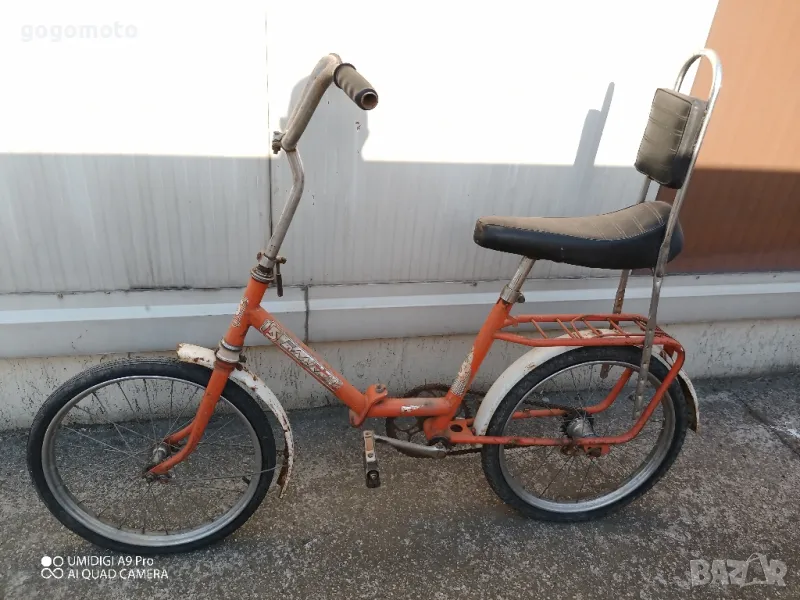 сгъваем велосипед Балканче БЕЗ седалка, пони, , снимка 1