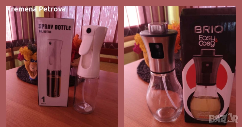 Лот от 2 броя спрей бутилки, снимка 1