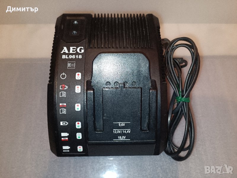 AEG BL9618 зарядно устройство 9.6-18V, снимка 1