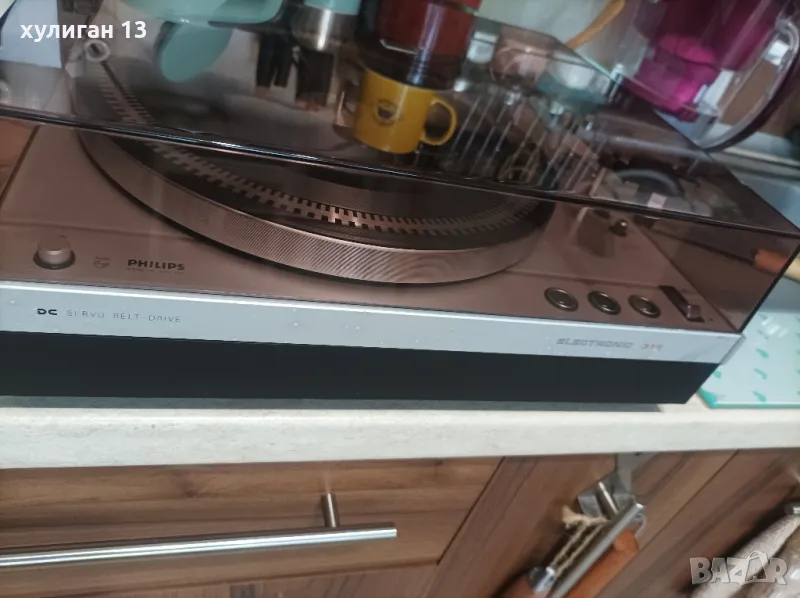 Продавам рядък аудиофилски грамофон Philips 312, снимка 1