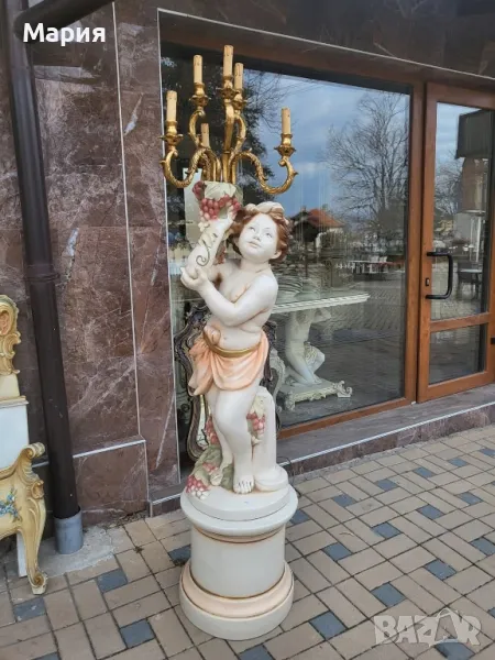 Италиански бароков лампион 0230, снимка 1