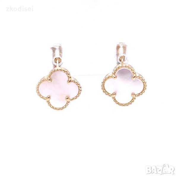 Златни обеци Van Cleef 2,87гр. 14кр. проба:585 модел:21871-5, снимка 1