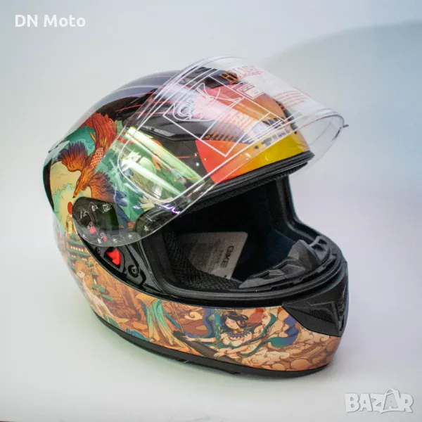 Каска за мотор пистов , скутер , ел. тротинетка др. ( Размер L 57-58 ), снимка 1
