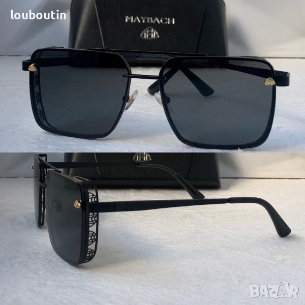 Maybach 2023 мъжки слънчеви очила маска 4 цвята, снимка 1