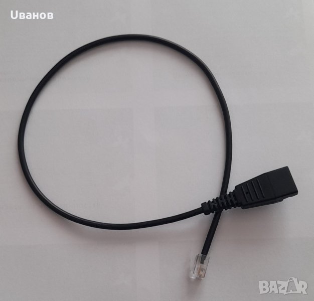 Jabra кабел, QD - RJ10, 8800-00-01, снимка 1