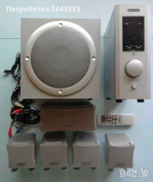 SilverCrest 5.1 Speaker System цяла или на части, снимка 1
