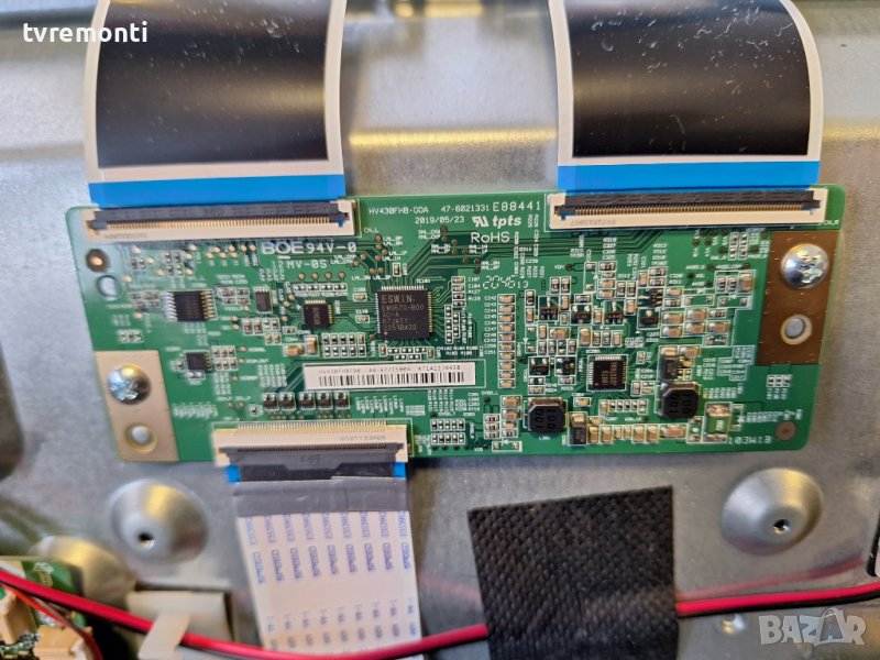 TCON HV430FHB-GOA 47-6021331 HV430FHBF90 for 43 inc DISPLAY for, Panasonic TX-43JS360 DISPLAY VES430, снимка 1