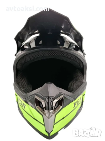 Каска Крос Мотор/Скутер/Бъги/Вело/АТВ два цвята., снимка 9 - Аксесоари и консумативи - 50584628