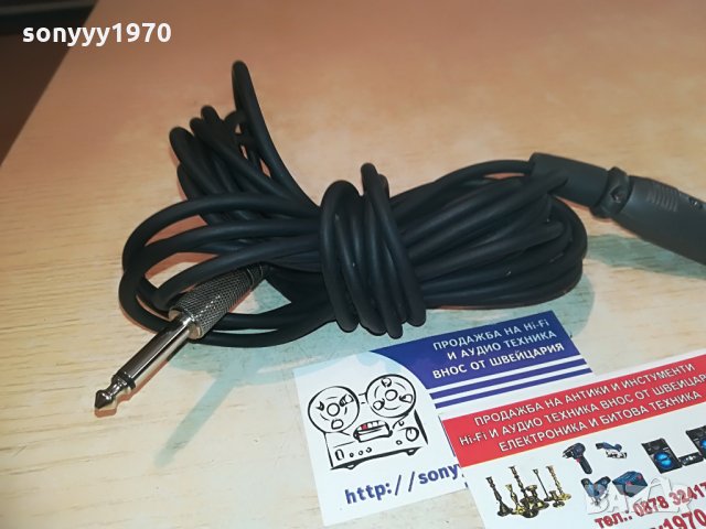 ПРОФИ КАБЕЛ 5 МЕТРА ЗА МИКРОФОН, снимка 7 - Микрофони - 28859191