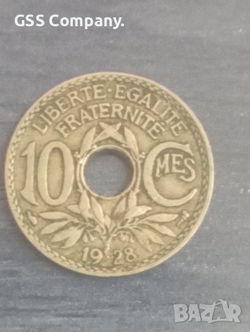 10 сантима (1928) Франция 