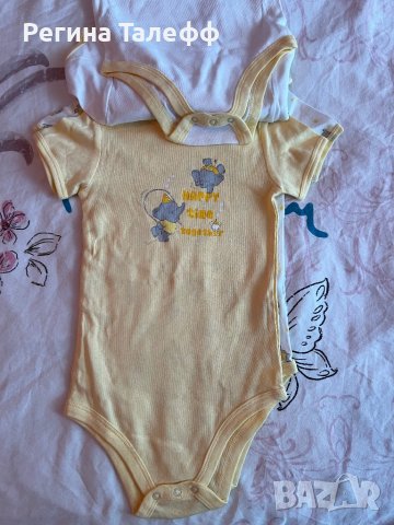 3 бр. бодита с къс ръкав на OVS #98, снимка 2 - Детско бельо и бански  - 39322014