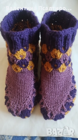 Дамски терлици с ромбове 