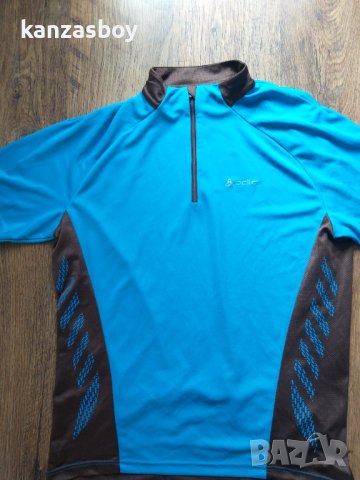Odlo M STAND-UP COLLAR 1/2 ZIP VAL - страхотна мъжка блуза КАТО НОВА , снимка 3 - Тениски - 40580914