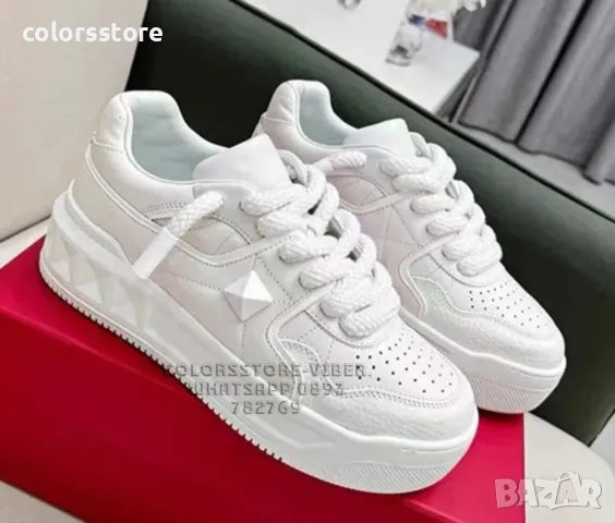 Дамски бели кецове  Valentino-BR-E74