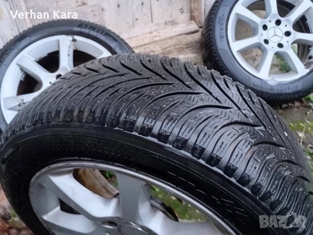 Mercedes komplekt 205 /55/16, снимка 13 - Гуми и джанти - 52653245