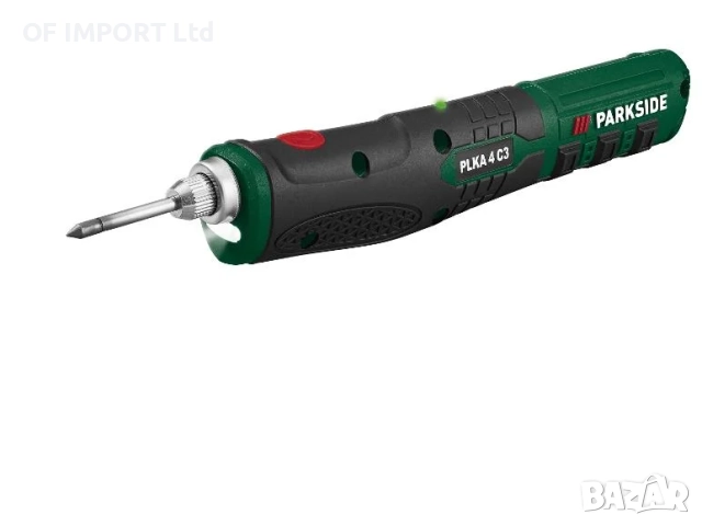 Безжичен Поялник PARKSIDE PLKA 4 C3 с USB кабел, снимка 2 - Поялници и запояване - 52687746