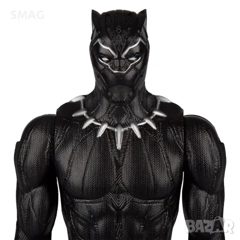 Фигурка Черната пантера Marvel Black Panther Legacy Titan Hero Black - Hasbro S_1223515, снимка 4 - Фигурки - 48053770
