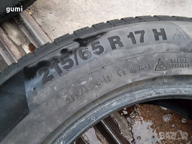4бр зимни гуми 215/65/17 CONTINENTAL H882, снимка 6 - Гуми и джанти - 38507720