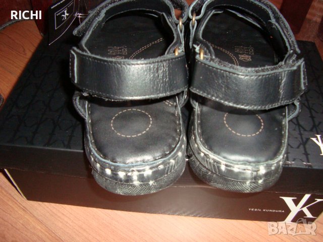 Нови естествена кожа сандали, снимка 5 - Мъжки сандали - 37484785