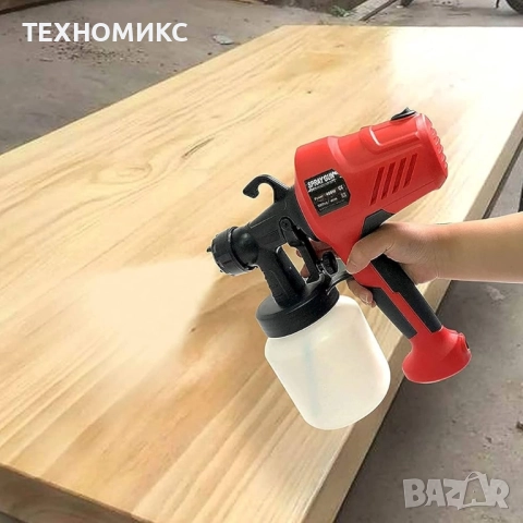 Електрически пистолет за боядисване Electric Paint Sprayer Elite, снимка 14 - Други инструменти - 52440427