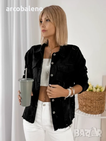 Дамско дънково яке RALMO, 5цвята , снимка 11 - Якета - 51239708