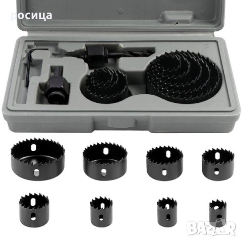 Комплект триони за дупки за дърво, снимка 7 - Други инструменти - 43930197