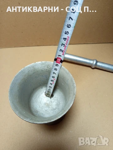 Соц Старо Метално Алуминиево Хаванче Чукало За Подправки., снимка 12 - Антикварни и старинни предмети - 50741374