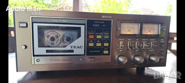 Касетен дек Teac A-800 ТОП, снимка 4 - Декове - 50151262