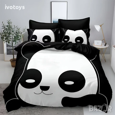 Двулицево спално бельо, 6 части (реално изображение) - Модел WS18081, снимка 1