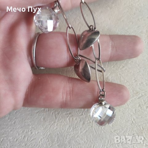 Сребърна гривна (202), снимка 11 - Гривни - 43152990