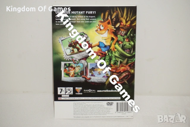 Рядка игра за PS2 Crash Mind Over Mutant PS2, снимка 7 - Игри за PlayStation - 53345452