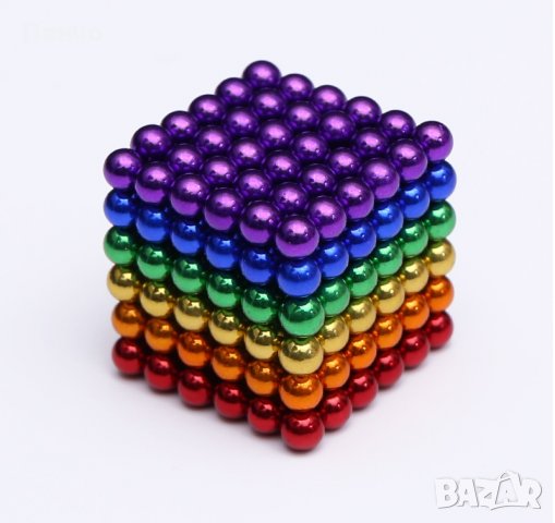216 бр 5 мм магнитни топчета топки намагнитизиран неодимов силен магнит сфера креативен забавен куб , снимка 12 - Игри и пъзели - 27265637