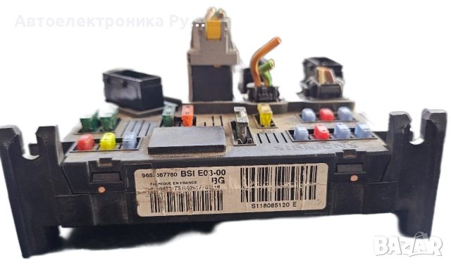 ECU Siemens BSI E03-00, Citroen ,Peugeot 9652474880 , S118085120 E, снимка 2 - Части - 51471552