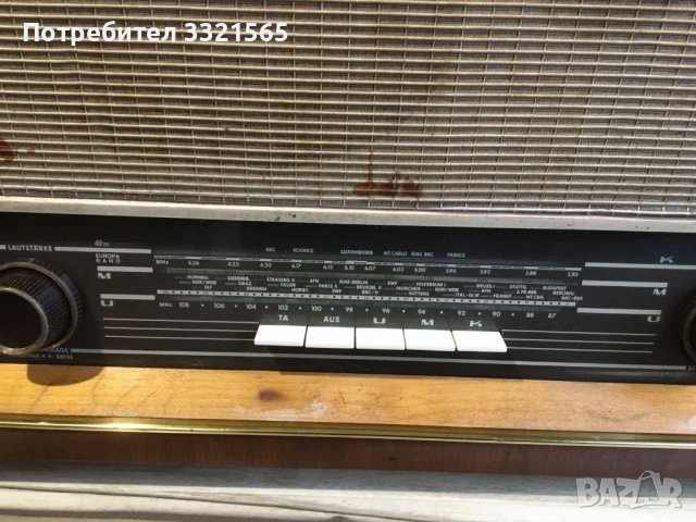 Лампово радио Grundig 2550, снимка 5 - Радиокасетофони, транзистори - 43252881