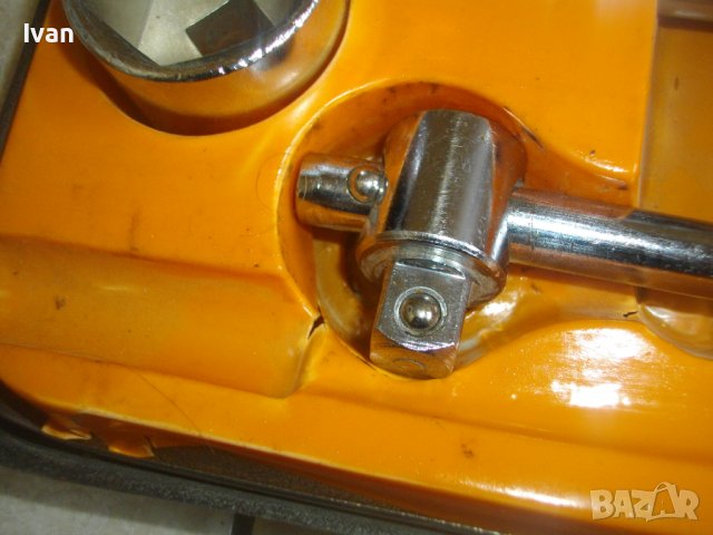 Нова Немска Гедория/Гидория/Комплект Инструменти-25 Части-Старо Качество-Маткап/Тресчотка/Удължители, снимка 13 - Други инструменти - 40073681