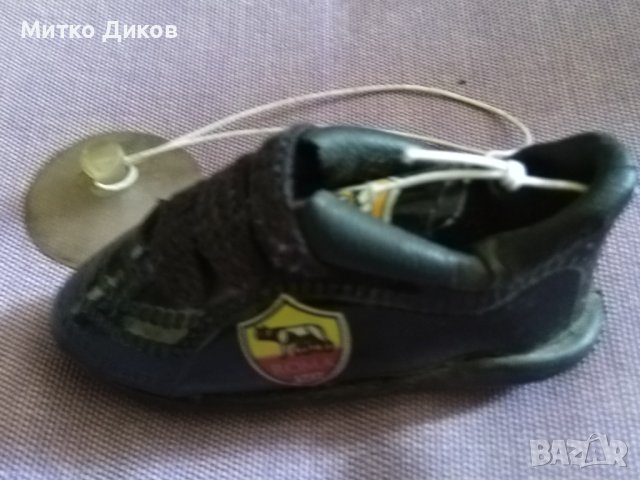 Рома футболна обувчица за закачане на стъкло на кола и друго, снимка 6 - Футбол - 44050423