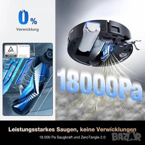 Прахосмукачка робот Ecovacs Deebot X8 Pro Omni , снимка 4 - Прахосмукачки - 53266103