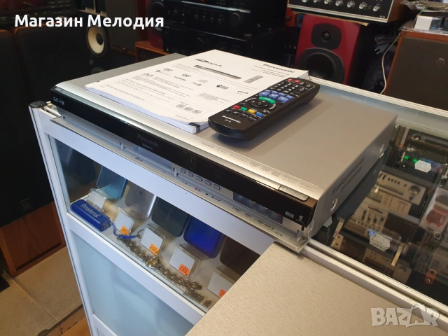 Записващо двд / DVD Recorder Panasonic DMR-EX72S с оригинално дистанционно и книжка., снимка 8 - Плейъри, домашно кино, прожектори - 50613297