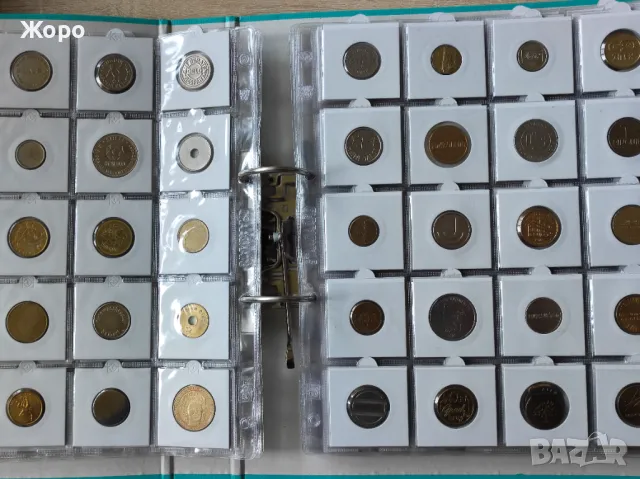 Албум с 240 броя жетони , снимка 7 - Нумизматика и бонистика - 49276737