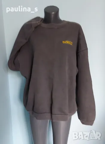 2XL / 3XL - Марков мъжки суичър "De walt" / голям размер , снимка 2 - Суичъри - 48036787