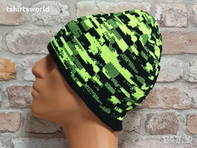 Нова зимна топла шапка с две лица, снимка 8 - Шапки - 47939477